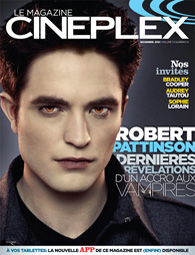 Le magazine Cineplex novembre 2012