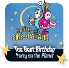Cine-Spatiale (only available in select Quebec locations)