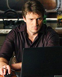 Nathan Fillion in Castle
