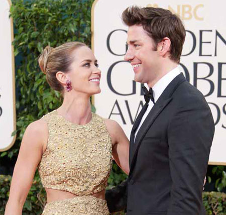 Emlity Blunt and John Krasinski