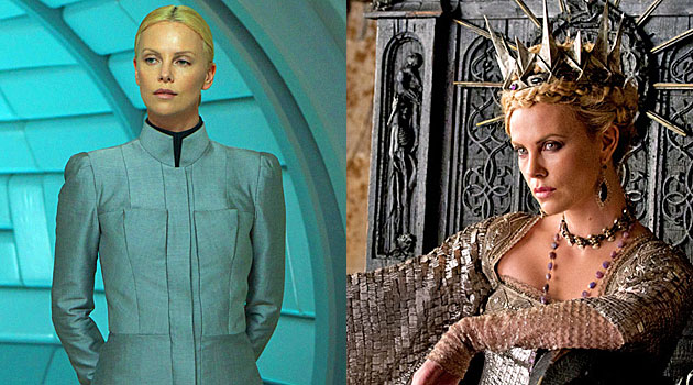 charlize theron, prometheus, snow white and the huntsman