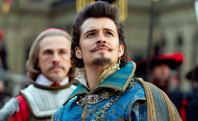 orlando bloom, three musketeers
