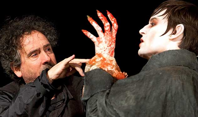 dark shadows, johnny depp, tim burton