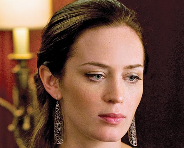 Emily Blunt sighs as she tells me how easily this interview may never have