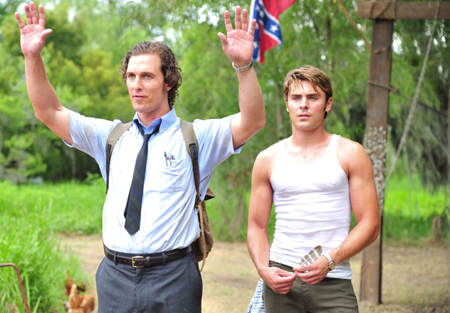 The Paperboy, Matthew McConaughey, Zac Efron