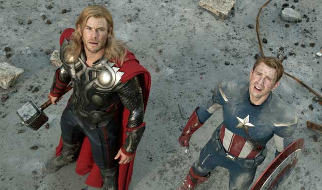the avengers, superbowl
