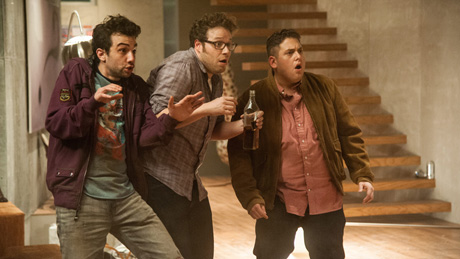 This is the End, Jay Baruchel, Seth Rogen, Jonah Hill photo