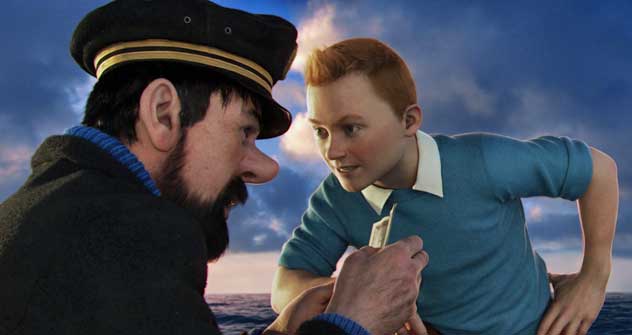 steven spielberg, the adventures of tin tin,