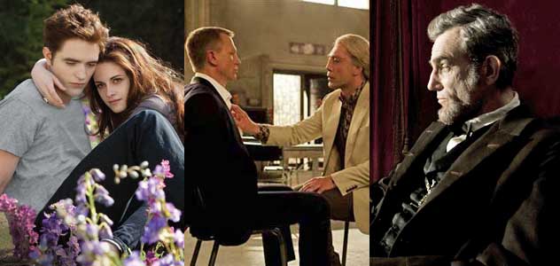 box office, twilight, bond, lincoln