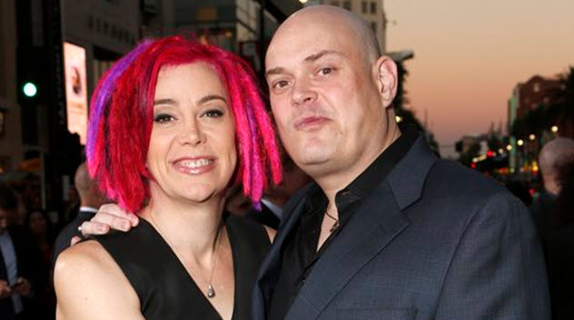 Lana and Andy Wachowski, photo