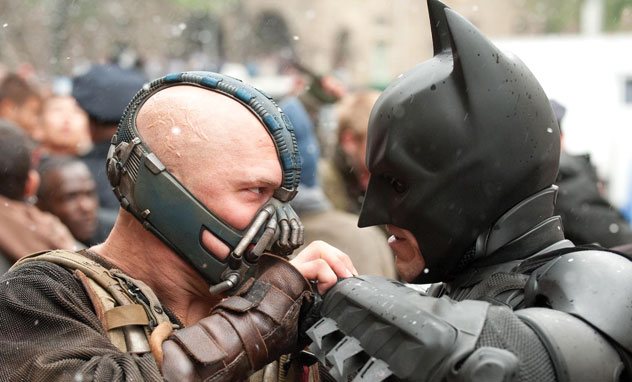 the dark knight rises, christian bale, tom hardy