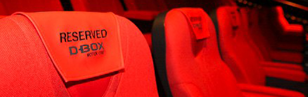 Cineplex adopte la technologie D-BOX