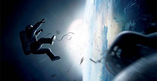 Gravity, Sandra Bullock, George Clooney