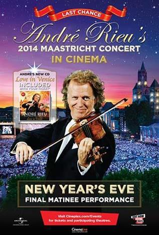 André Rieu's 10th Anniversary 2014 Maastricht Concert – New Year's Eve ENCORE