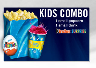Kids Combo 1 small popcorn 1 small drink