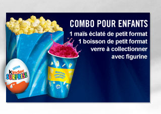 Kids Combo 1 small popcorn 1 small drink