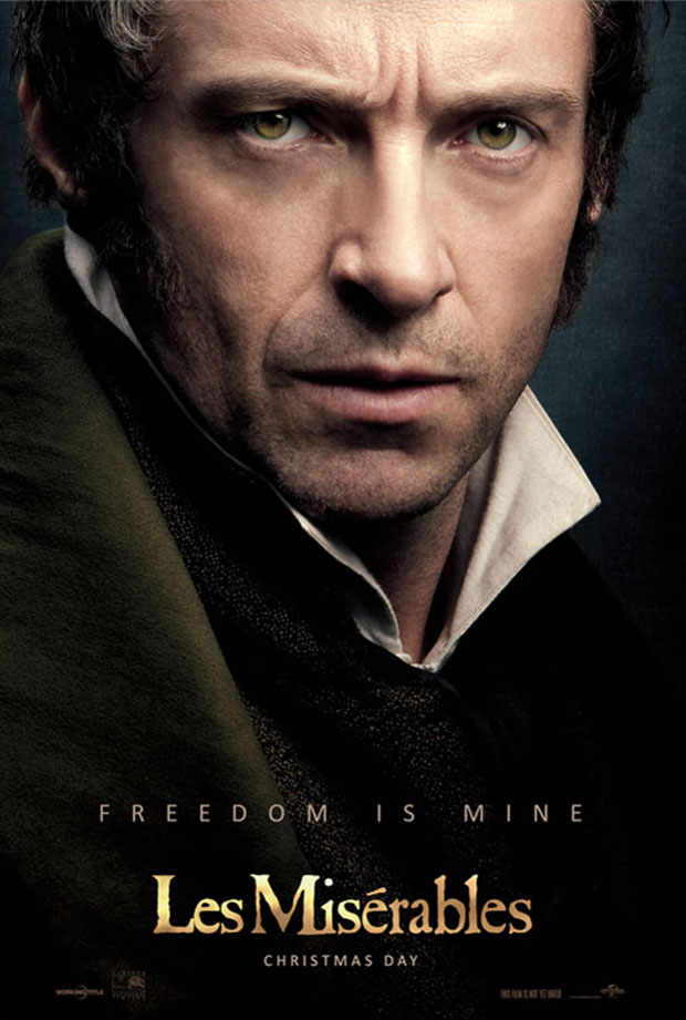 Hugh Jackman as Jean Valjean