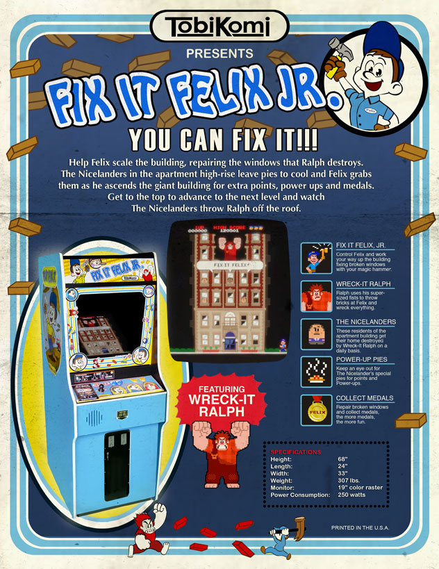 Level 2: The FIX-IT FELIX, JR. Game