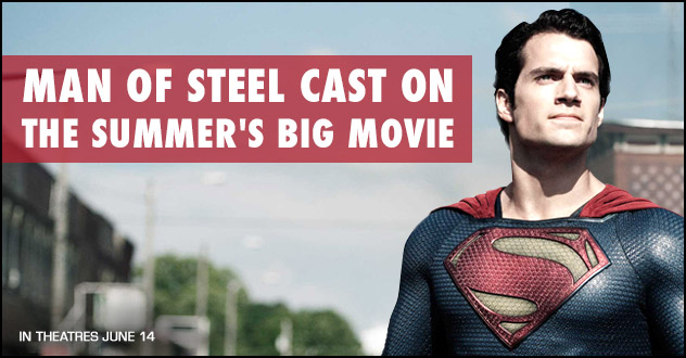 Man of Steel cast talks Superman