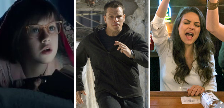 The BFG, Bad Moms, and Jason Bourne top our list of what to watch in July