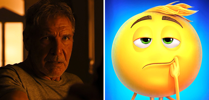 Blade Runner 2049, The Emoji Movie and more make our weekly round-up
