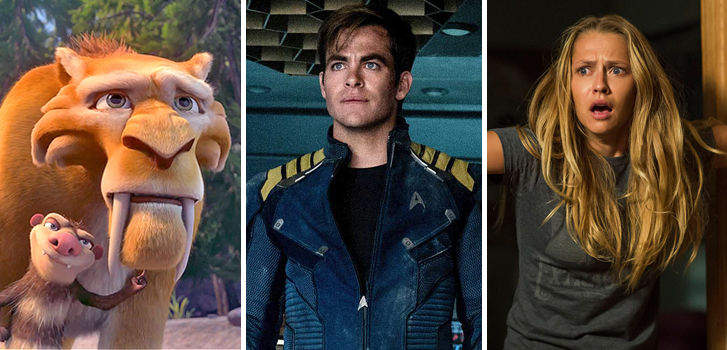 Star Trek Beyond and Ice Age: Collision Course top @TannerZee's list of what to watch this week!