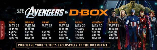 See The Avengers in Dbox