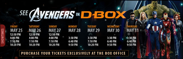 See The Avengers in Dbox