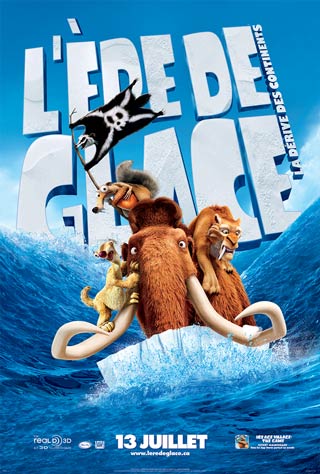 L'ère de glace : la dérive des continents