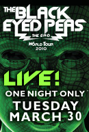 The Black Eyed Peas: The E.N.D. World Tour LIVE presented by Blackberry