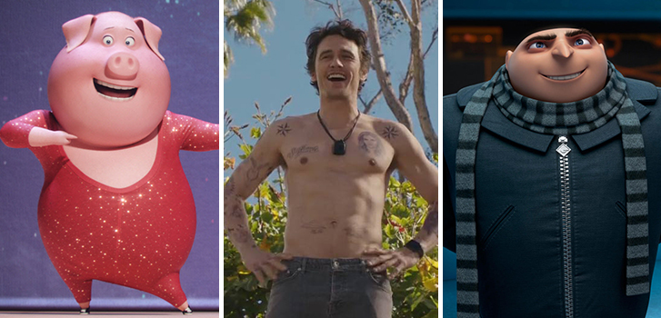Sing, Despicable Me 3, Why Him? and more make Cineplex's weekly round-up
