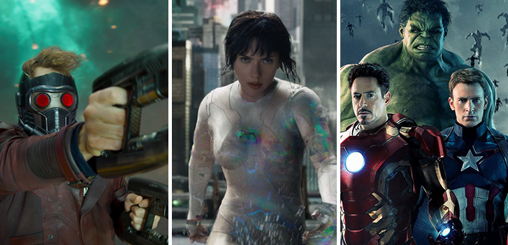 Ghost in the Shell trailer, a huge Avengers: Infinity War teaser, and more make our daily round-up