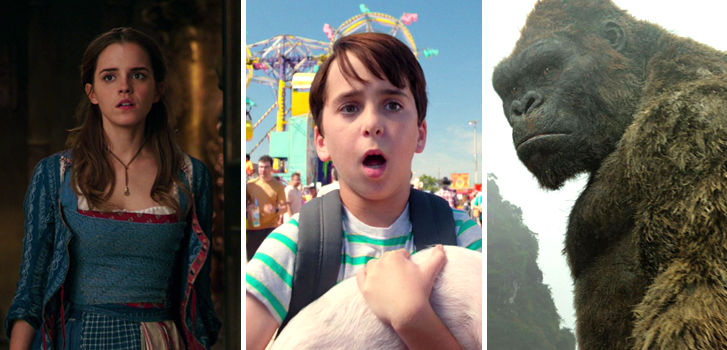 Beauty and the Beast featurette, Diary of a Wimpy Kid trailer, Kong clips and more make our weekly round-up