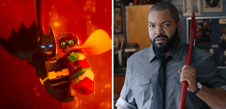 Clips from The Lego Batman Movie, Fist Fight and more make our daily round-up