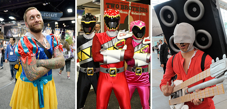 Cosplayers at San Diego Comic-Con