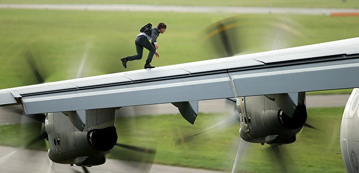 Tom Cruise, Mission: Impossible - Rogue Nation, photo