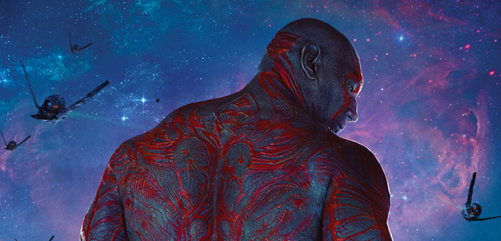 Dave Bautista in Guardians of the Galaxy