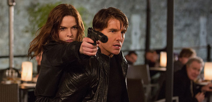INTERVIEW: Mission: Impossible - Rogue Nation's Rebecca Ferguson and Simon Pegg on the most impossible mission yet