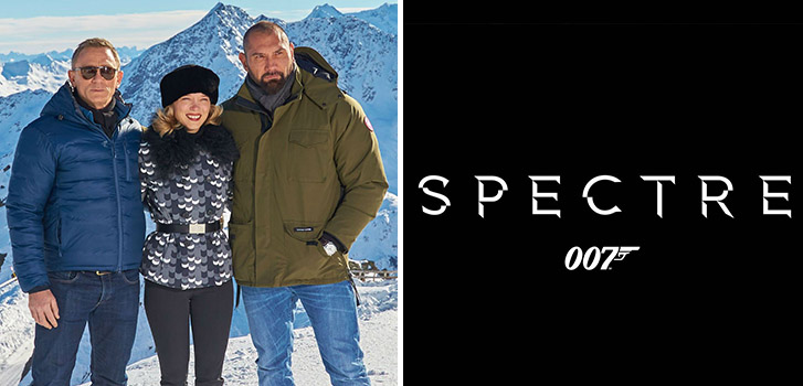 James Bond, SPECTRE, photo