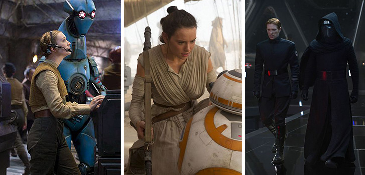 daisy ridley, domnhall gleeson, adam driver, the force awakens, star wars, image