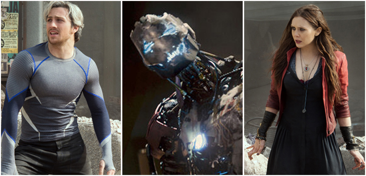 Quicksilver, Ultron, Scarlet Witch, Avengers, photo