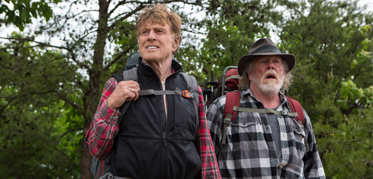 Robert Redford, Nick Nolte, A Walk in teh Woods, Sundance, photo