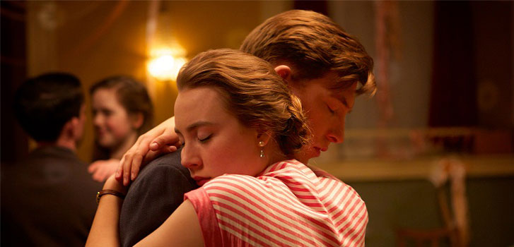 Saoirse Ronan, Domhnall Gleeson, Brooklyn, photo