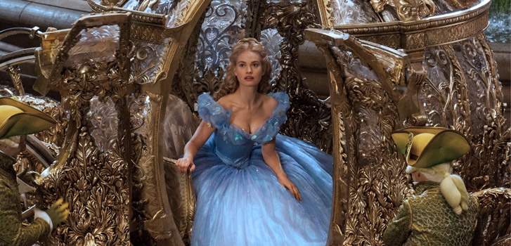 Lily James, Cinderella, Disney, photo