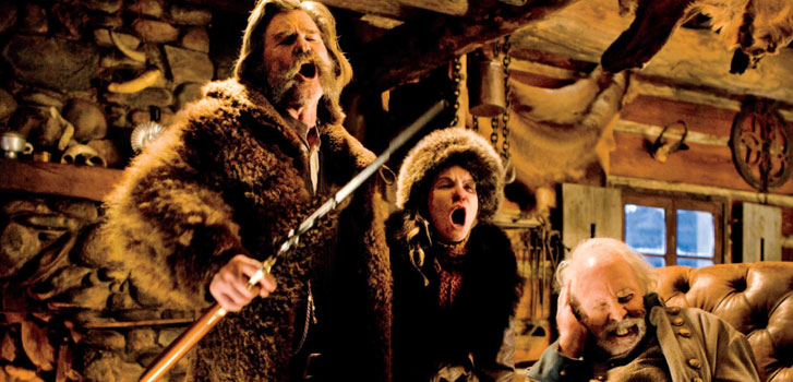 The Hateful Eight, 70mm, Cineplex, photo