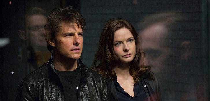 TOm Cruise, rebecca Ferguson, Mission: Impossible - Rogue Nation, photo