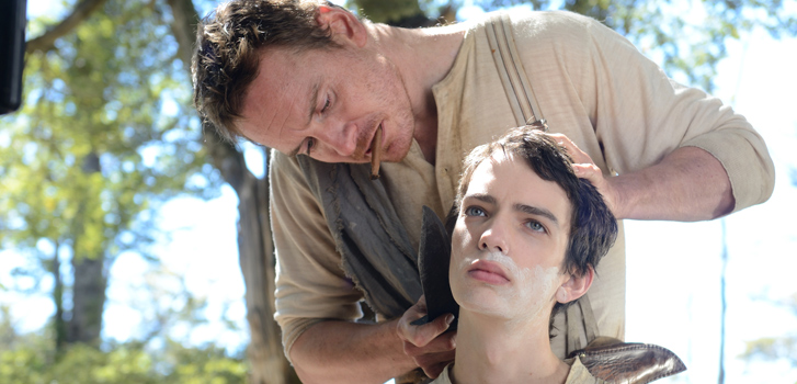 Michael Fassbender, kodi SMit-McPhee, Slow West, photo