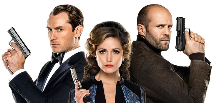 Jude Law, Rose Byrne, Jason Staham, Spy, photo