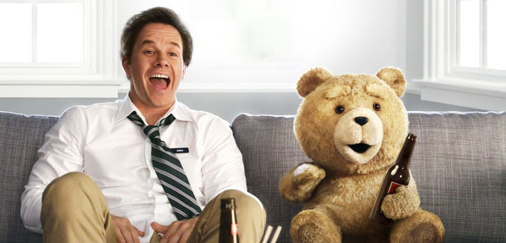 Seth MacFarlane and Mark Wahlberg are still pals in 3 new Ted 2 clips