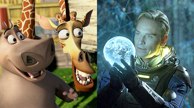 madagascar 3, prometheus